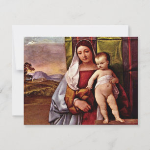 Sogen. Virgen Y Niño (Madonna Gitana) Por Tizian