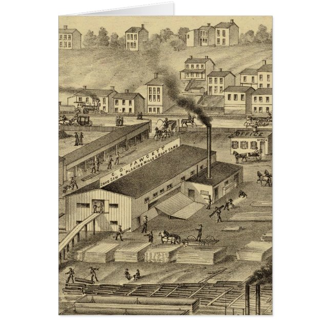 Soho Saw and Planing Mills y Barge Yards (Frente)