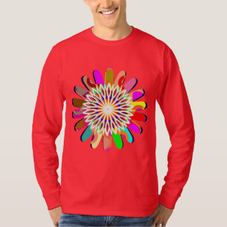 SOL CHAKRA de la camisa con mangas del raglán 3/4