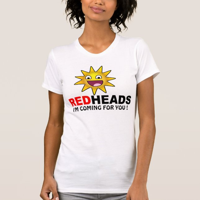 SOL CONTRA LA CAMISA DIVERTIDA DEL REDHEAD (Anverso)