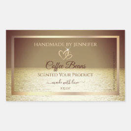 Sol de bonito sobre las etiquetas de productos Oce