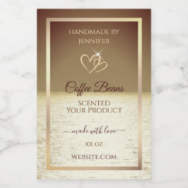 Sol de bonito sobre las etiquetas de productos Oce