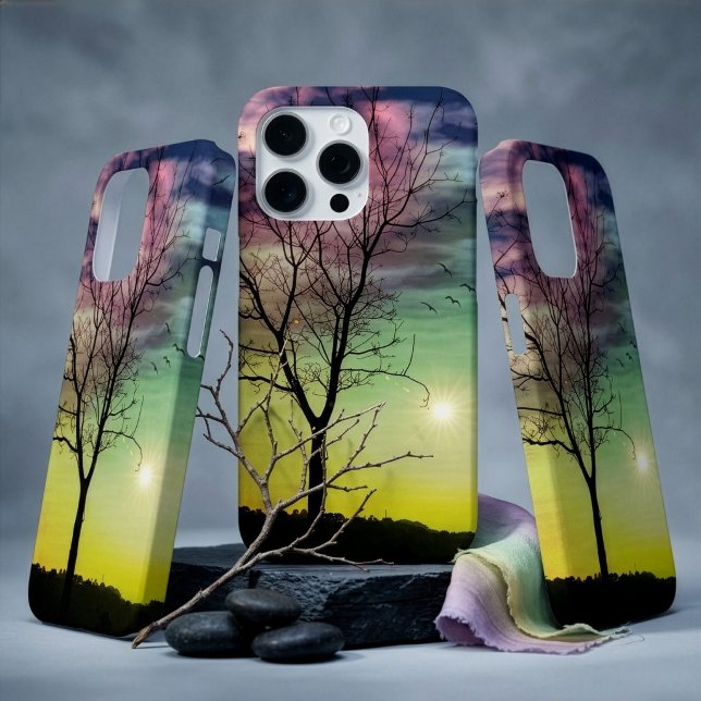 SOL DE INVIERNO Y ÁRBOL | Fundas para iPhone 6/6 P (Subido por el creador)