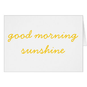 Sol de la buena mañana