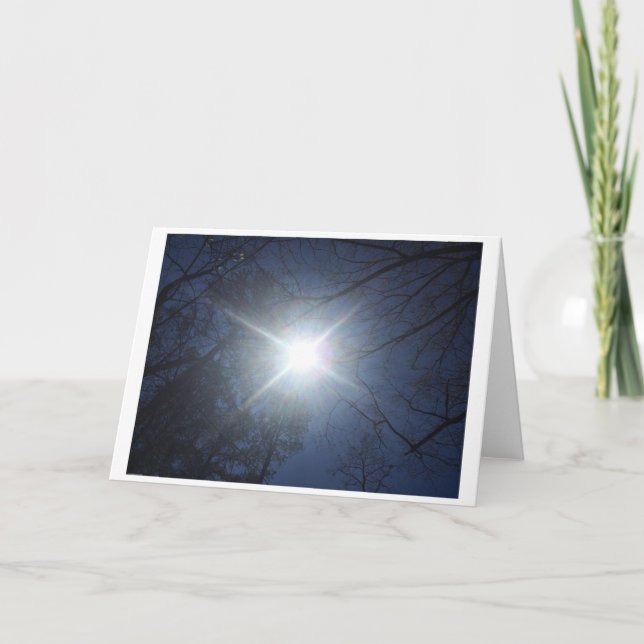 Sol de verano, tarjeta (Anverso)