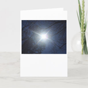 Sol de verano, tarjeta