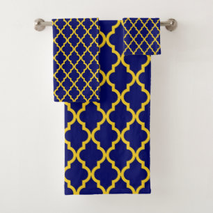 Sol de Zafiro: Elegancia Boho Marroquí Azul y Amar