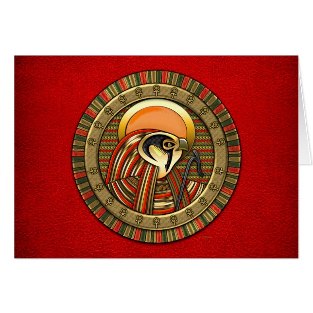 Sol egipcio Dios Ra (Anverso (Horizontal))