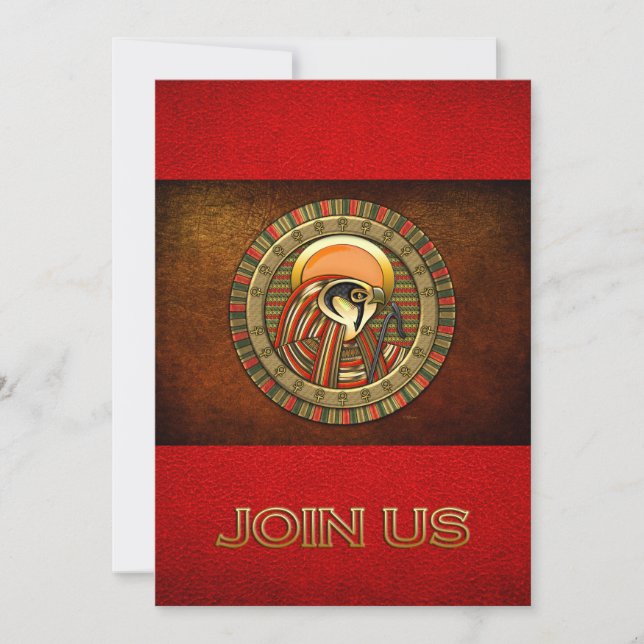 Sol egipcio Dios Ra (Anverso)