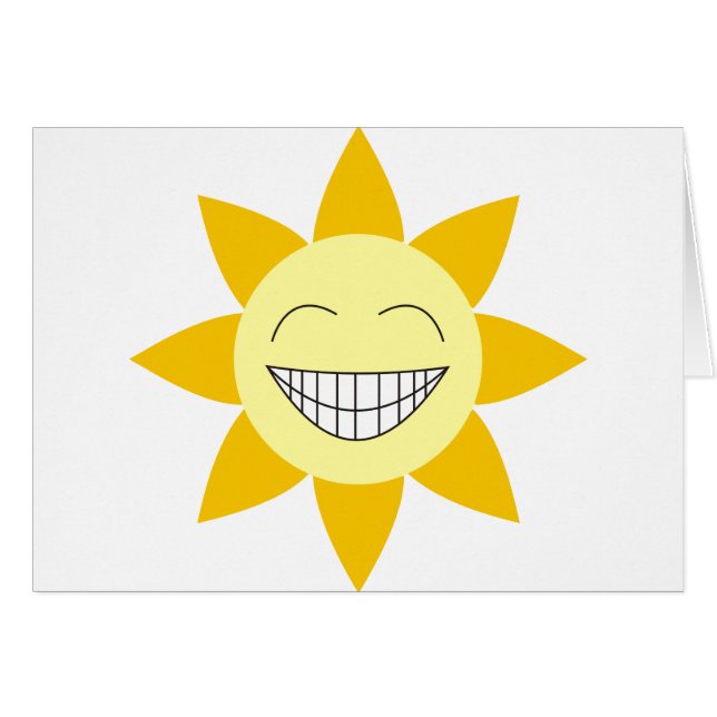 Sol feliz (Anverso (Horizontal))
