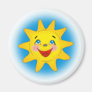 Sol feliz - imán