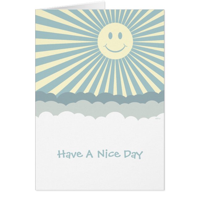 Sol Feliz Y Nubes (Frente)