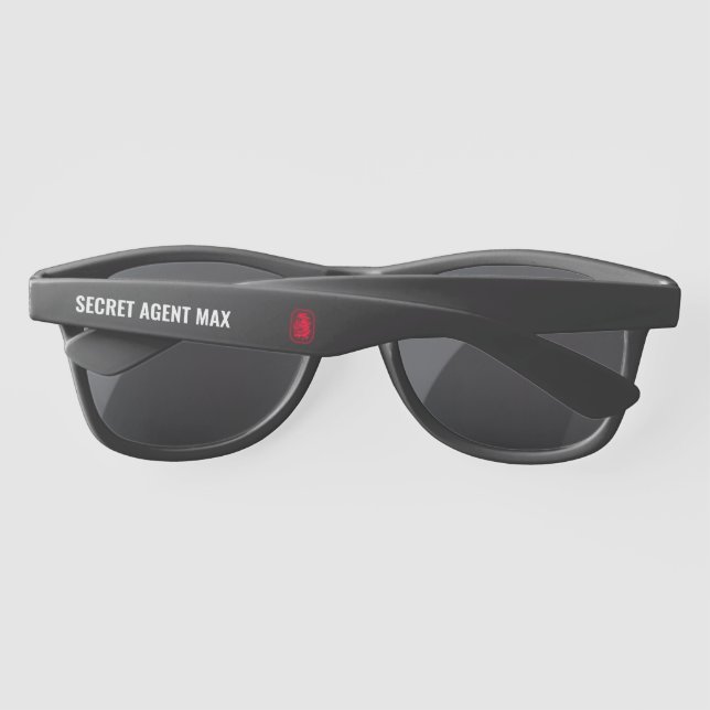 Sol Gafas espía de agente secreto (Reverso)