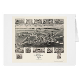 Sol naciente, mapa panorámico del MD - 1907