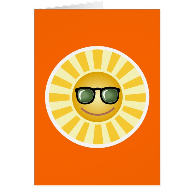 Sol sonriente feliz (Frente)