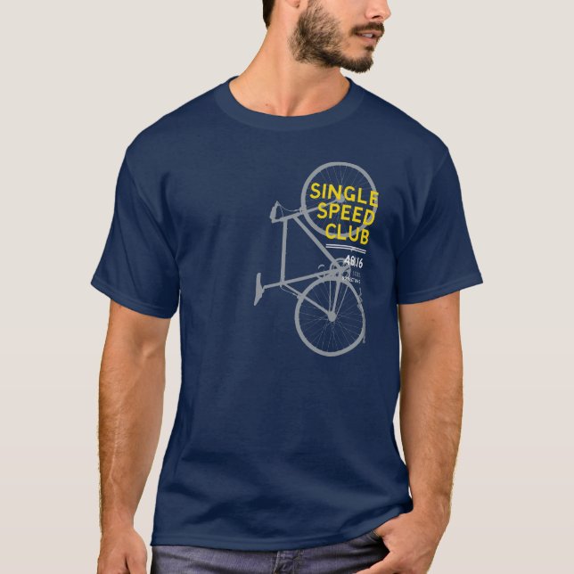 Sola camiseta de la bici de la velocidad (Anverso)