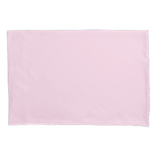 Sola funda de almohada clasificada estándar rosa