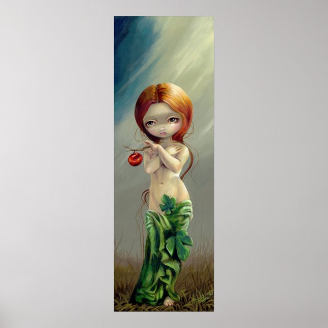 SOLAMENTE EL PANEL DERECHO IMPRESIÓN DE Eve & Tree (Frente)