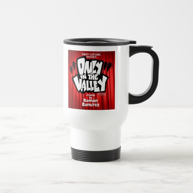 Solamente en la taza roja del logotipo del valle (Derecha)