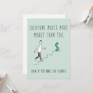 Solamente en tarjeta de felicitación de Silicon