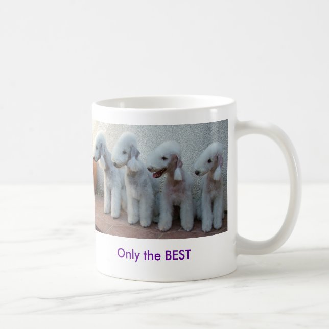 Solamente la MEJOR taza de Bedlington (Derecha)