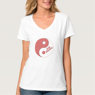 "Solamente respira - Zen diseña camiseta de mujere