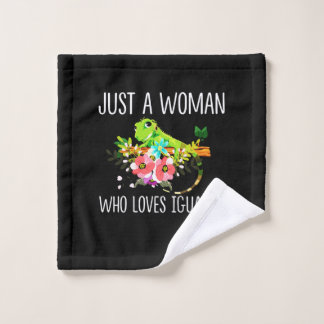 Solamente una mujer que ama las iguanas