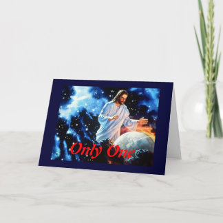 Solamente una tarjeta de felicitación