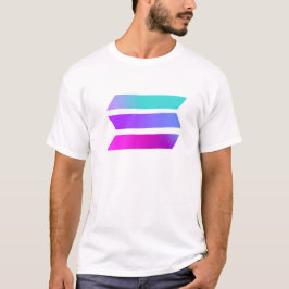 SOLANA altcoin regalo camiseta negra para él