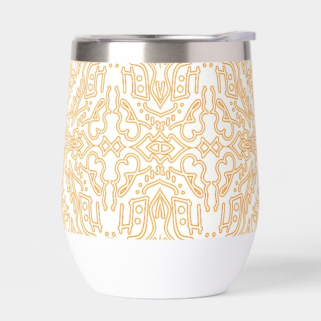 Solar Flare Gold Damask Phone / iPad case (Izquierdo)