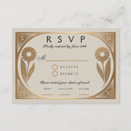 SOLARA I : Tarjeta RSVP de boda