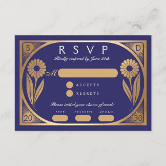 SOLARA II : Tarjeta RSVP de boda