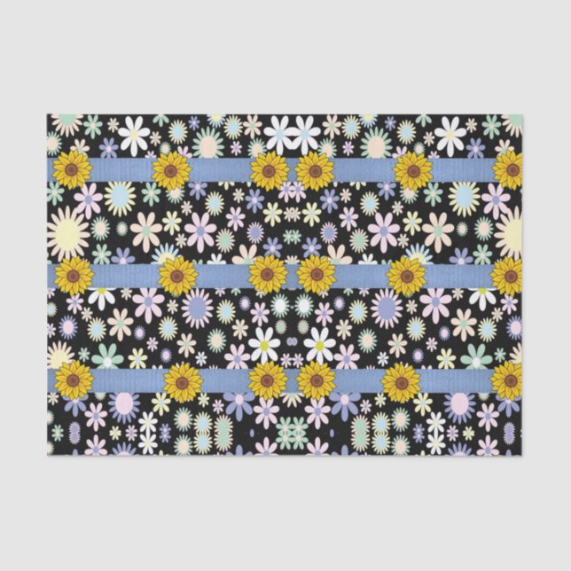 Solares de papel de tejido decorativo (Anverso)