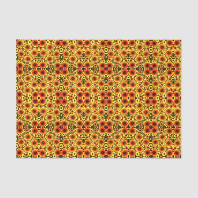 Solares de papel de tejido decorativo (Anverso)