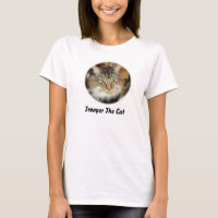 "Soldado de caballería camiseta del gato"