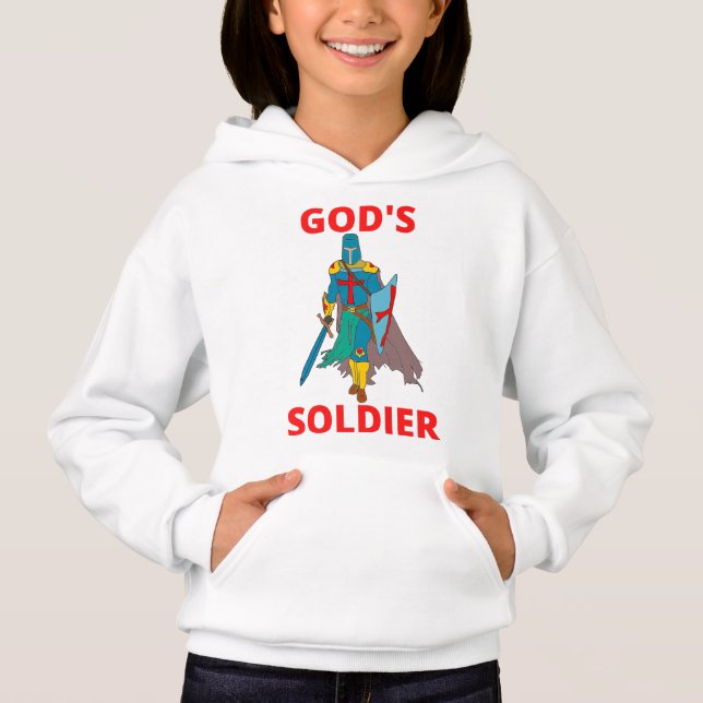 Soldado de Dios en Chica de armas (Anverso)