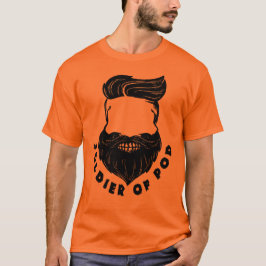 Soldado de la camiseta de la vaina