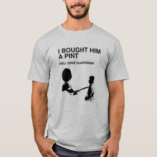 Soldado de la guardia hecho pozo - camiseta de la