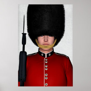 Soldado de la Guardia Real Británica Arte de Londr