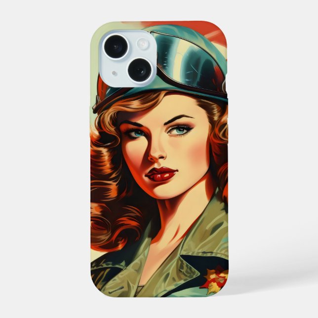 Soldado Femenino Retro Precioso (Reverso )