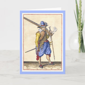 Soldado holandés del siglo XVII - Tarjeta de felic