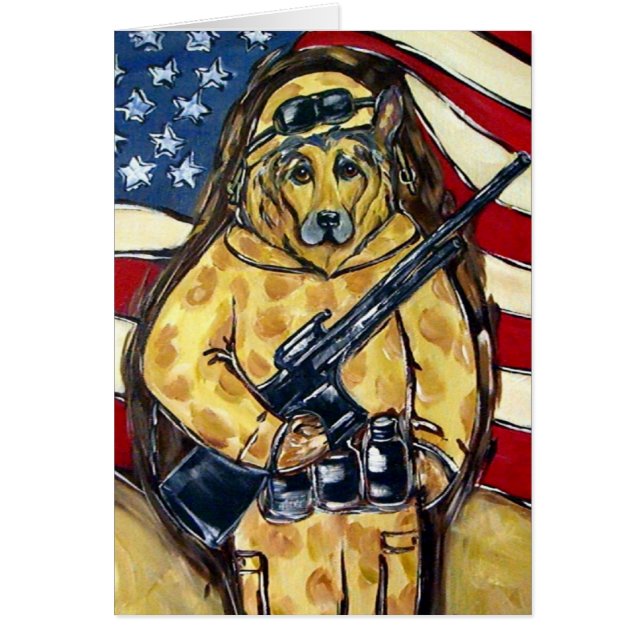 Soldado pastor alemán (Frente)