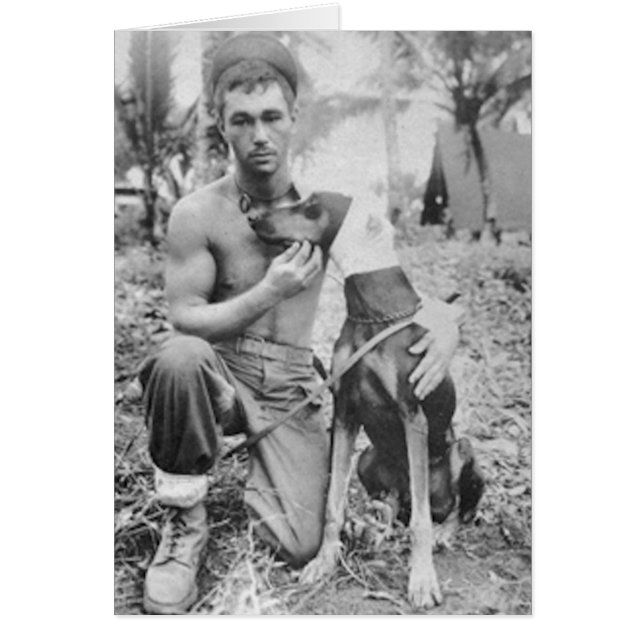 Soldado y perro (Frente)