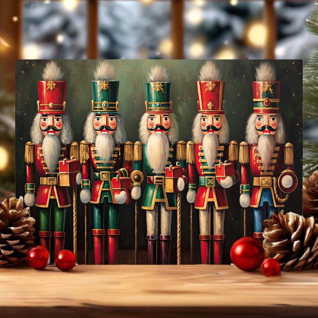 Soldados Cascanueces Vintage Navidad Clásica (Subido por el creador)