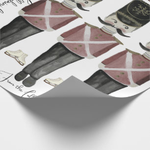 Soldados caseros y papel de envolvimiento para pat