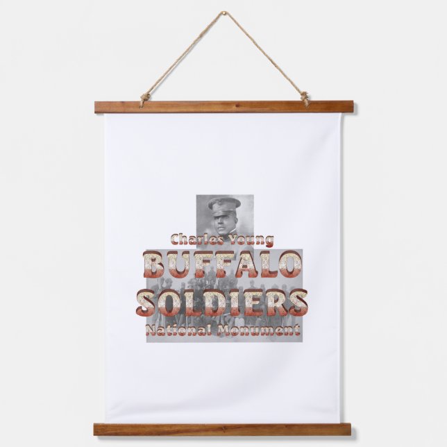 Soldados de búfalo de ABH colgando tapiz (Anverso)