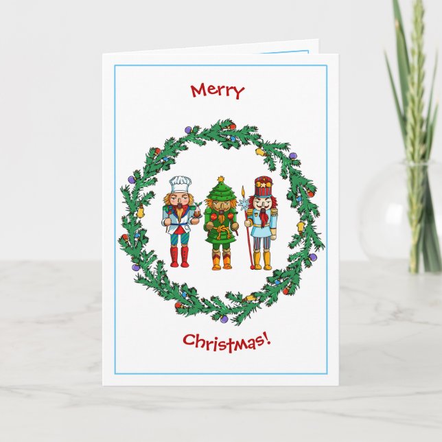 Soldados de juguete de los cascanueces del navidad (Anverso)