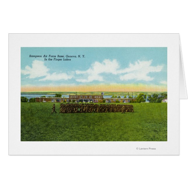 Soldados marchando en formación (Anverso (Horizontal))