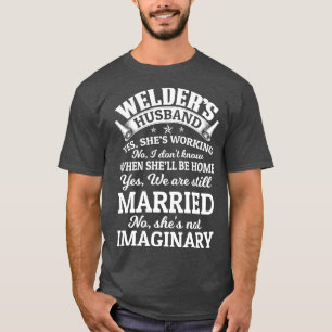 Soldados Marido Orgulloso Soldador T Camisetas Par