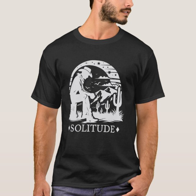 Soledad de Vaquero, Camiseta Gráfica del Desierto  (Anverso)